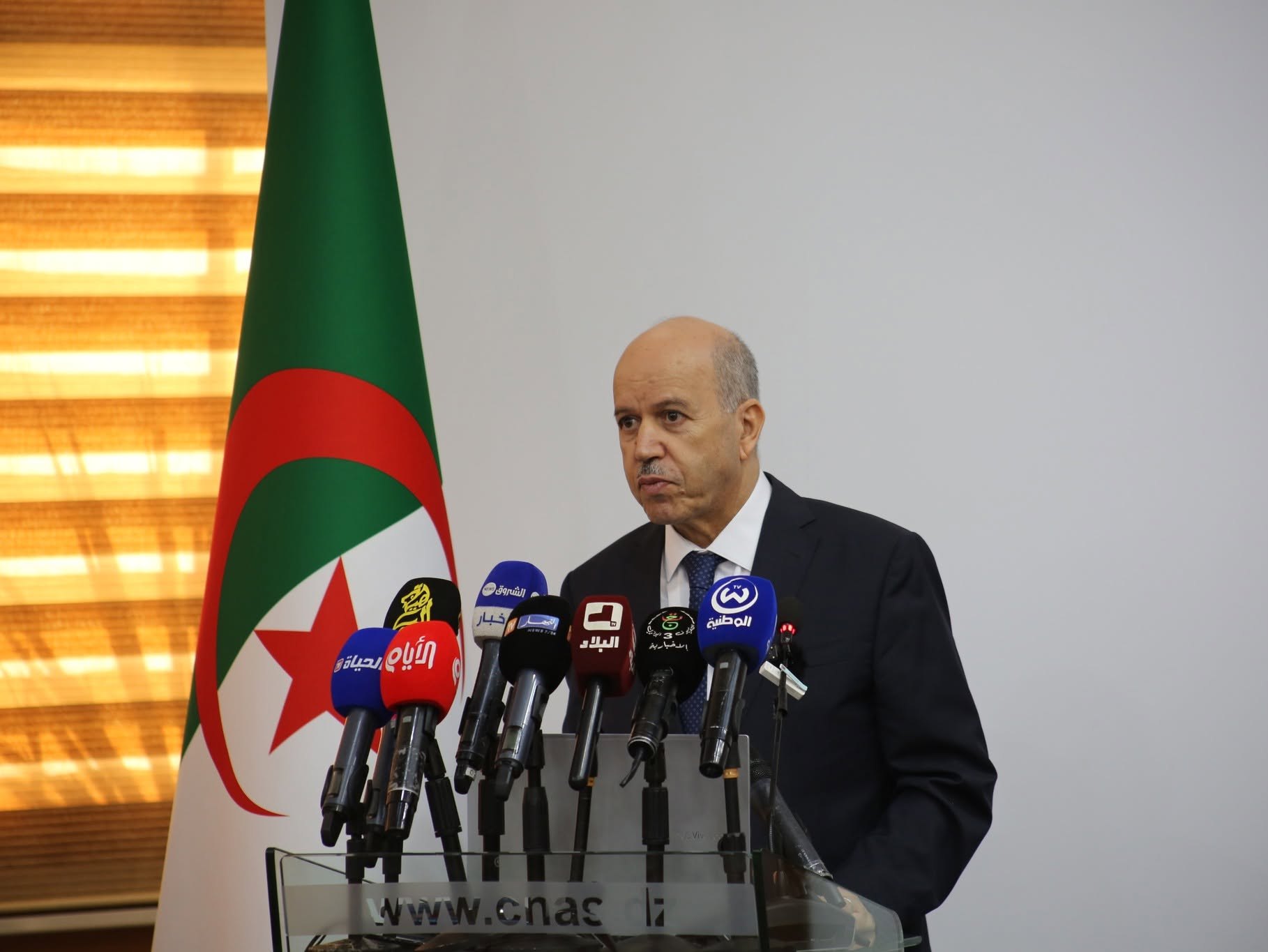 Abdelhak Saihi, ministre du Travail, de l'Emploi et de la Sécurité sociale