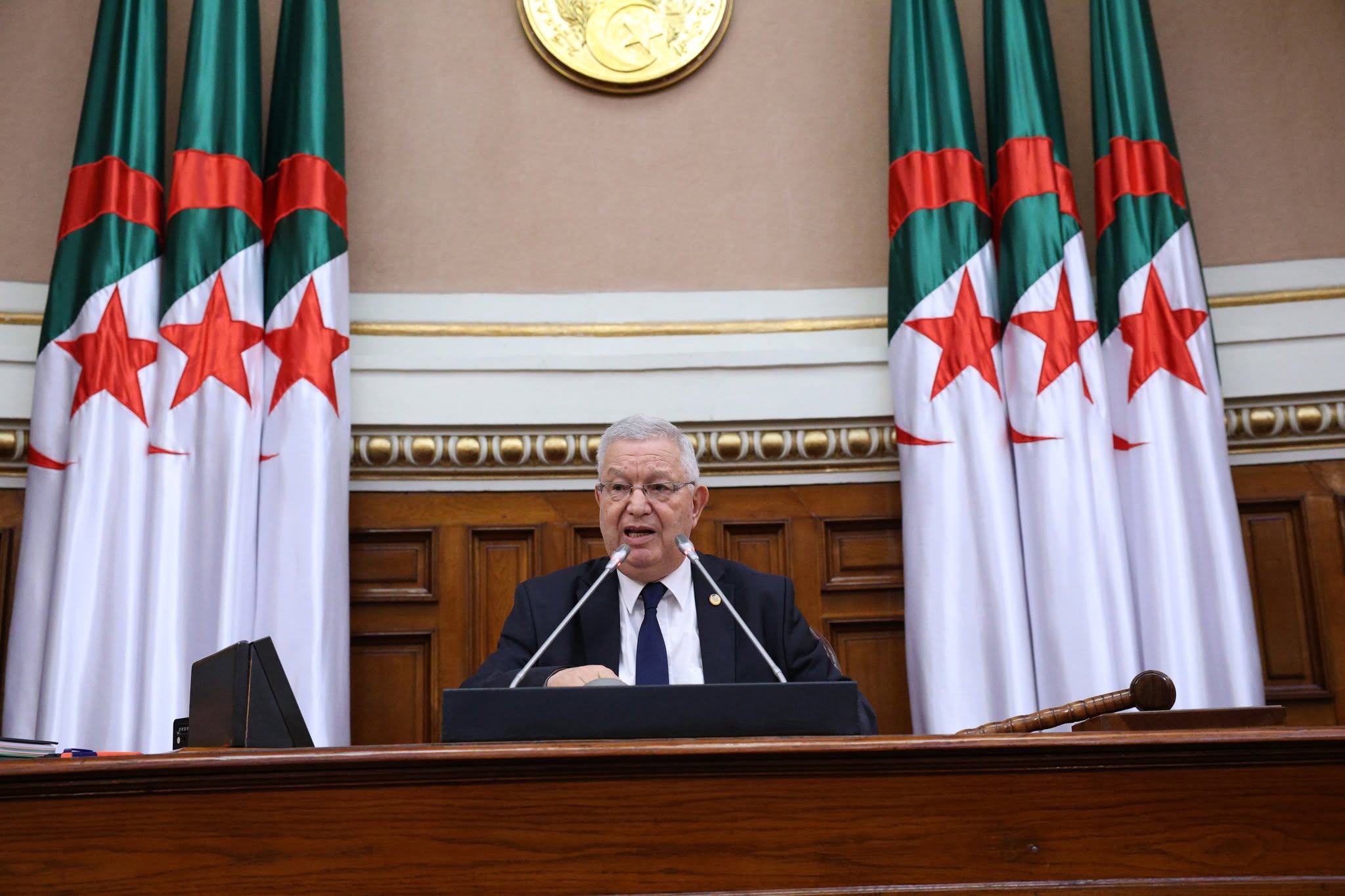 Azouz Nasri, président du Conseil de la nation