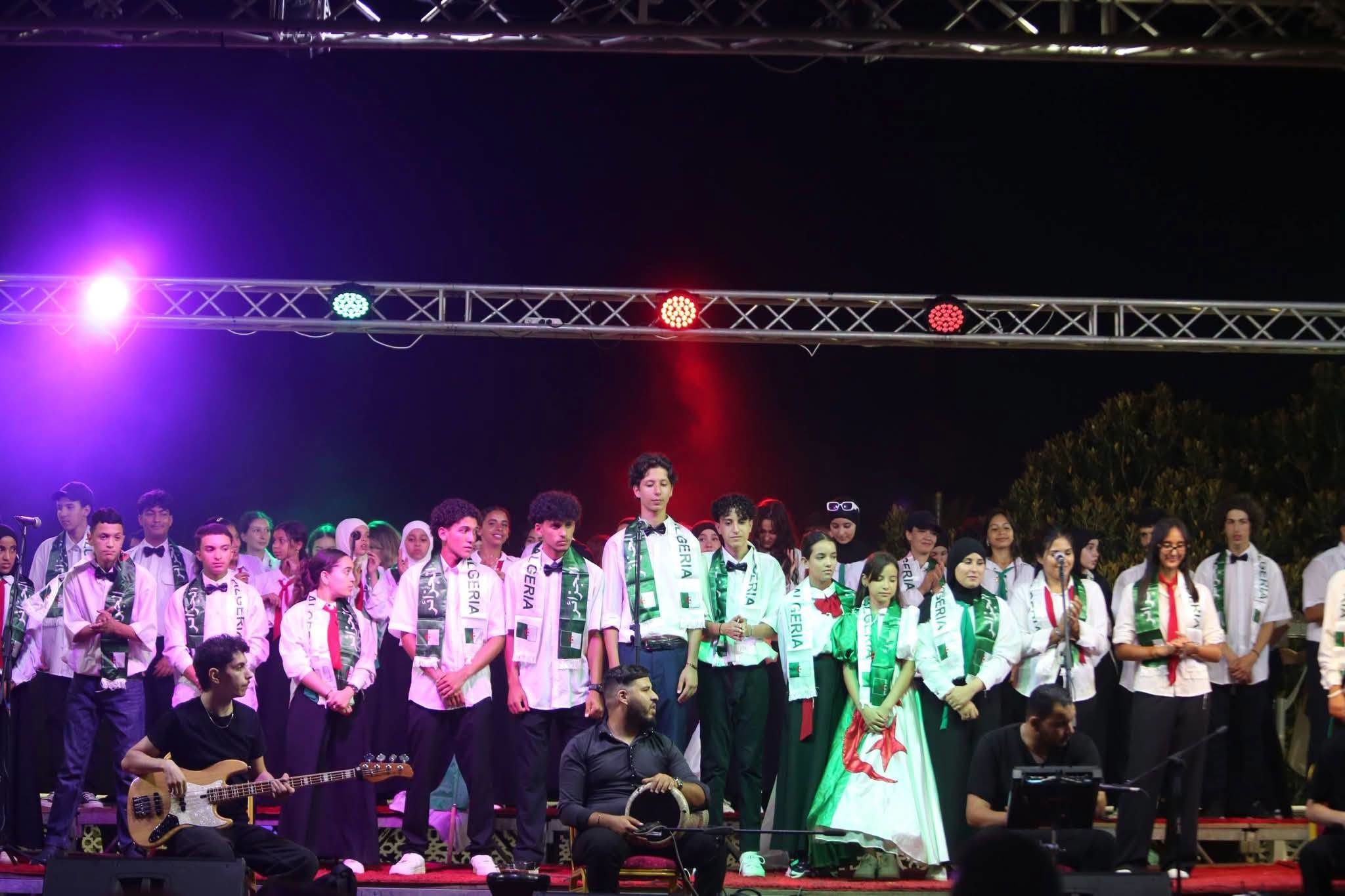 64e fête de l’Indépendance et de la Jeunesse : soirée patriotique à Alger