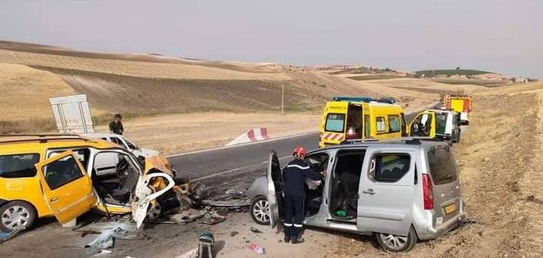 حصيلة حوادث مرور