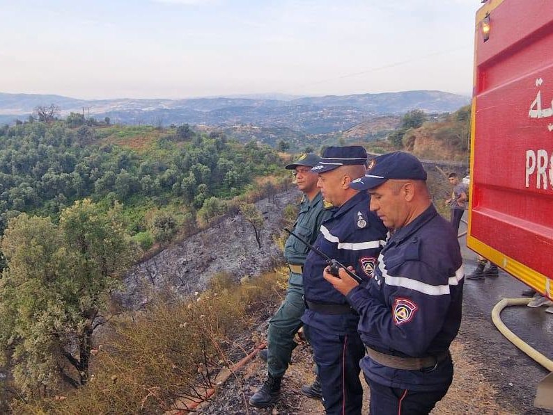 Extinction de 72 incendies sur 80 durant les dernières 24 heures