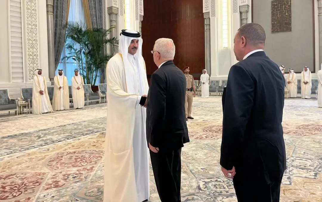 بتكليف من رئيس الجمهورية, ناصري يقدم التعازي لأمير دولة قطر