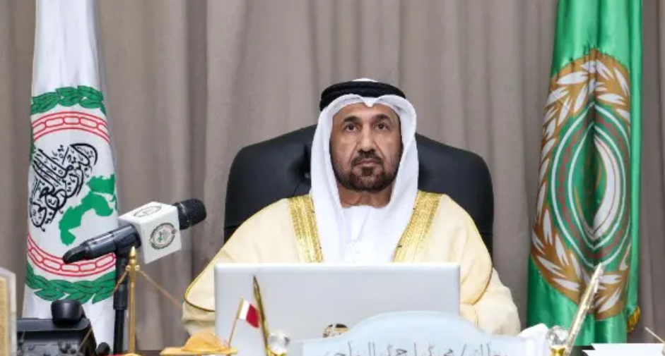رئيس البرلمان العربي يعزي