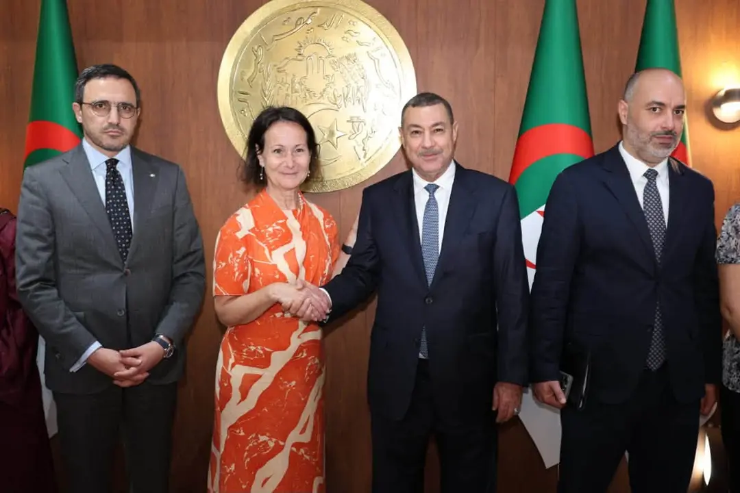 سعيود يستقبل سفيرة مملكة السويد بالجزائر