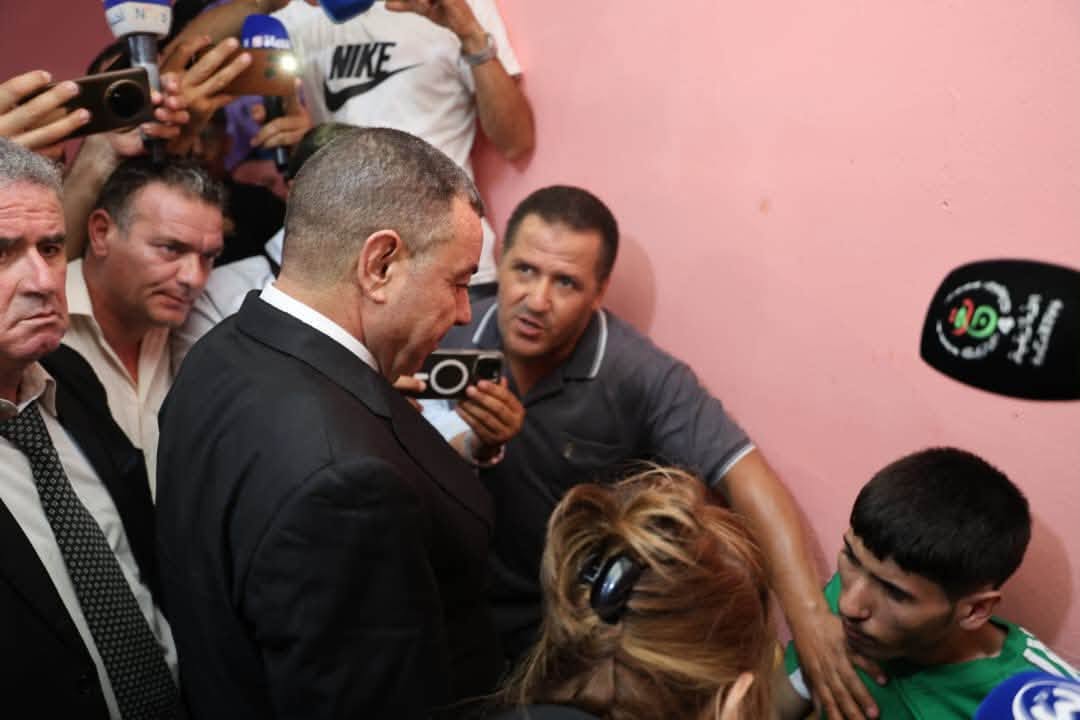 السيد سعيود يحل بولاية سطيف لتقديم واجب العزاء