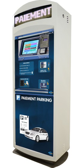 Borne automatique parking
