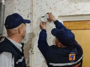 Installation à Laghouat des détecteurs de monoxyde de carbone pour les abonnés