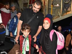 Enfants palestiniens rapatriés en Algérie depuis Ghaza 