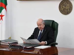 Abdelmadjid Tebboune, président de la République