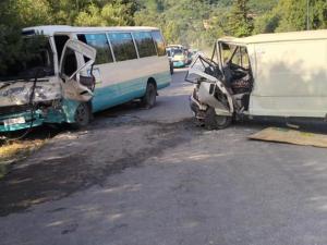 Collision Fourgon BUS