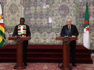 Président de la République: convergence totale des positions entre l’Algérie et le Zimbabwe sur les questions régionales et internationales