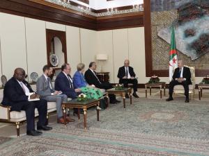 Le président de la République reçoit le haut conseiller du président américain pour l'Afrique, les affaires arabes et le Moyen-Orient