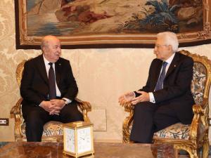 Entretien Tebboune-Mattarella