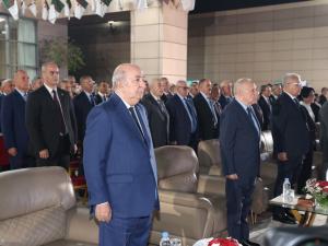 رئيس الجمهورية يترأس حفلا بالنادي الوطني للجيش