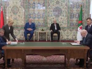 Cérémonie de signature-DZ-Biélorussie