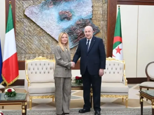 محادثات رئيس الجمهورية مع ميلوني