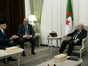 رئيس الجمهورية يستقبل السفير الاندونيسي 