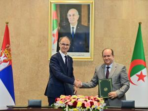 Algérie-Serbie-signature