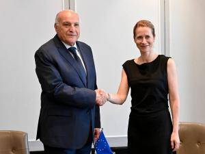 عطاف يعقد بالعاصمة الأردنية لقاء ثنائيا مع الممثلة العليا للاتحاد  الأوروبي للشؤون الخارجية والسياسة الأمنية
