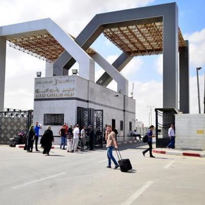 Le poste-frontière de Rafah 