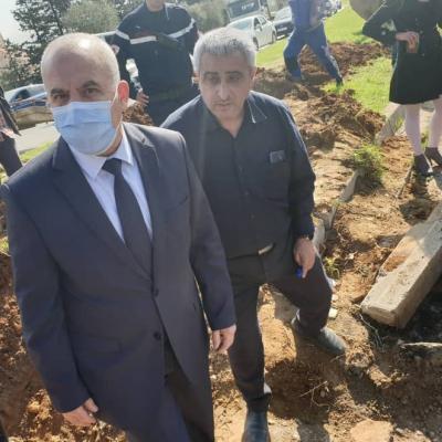 انهيار أرضية محطة نقل المسافرين