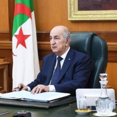 رئيس الجمهورية عبد المجيد تبون