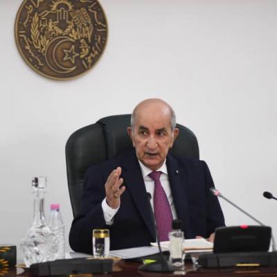 Abdelmadjid Tebboune, président de la République
