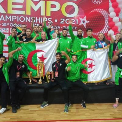 L'Algérie termine vice-championne du monde à Antalya