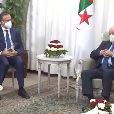 استقبال الرئيس تبون لدولمز 