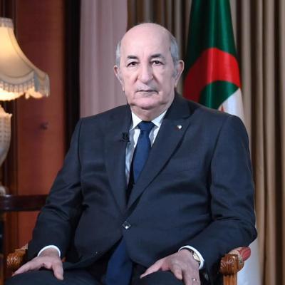 رئيس الجمهورية عبد المجيد تبون