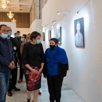 معرض تكريمي للفنان الراحل صالح حيون بقصر الثقافة 