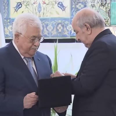 الرئيسان-تبون-عباس