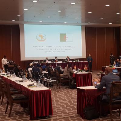 الندوة رفيعة المستوى حول السلم والأمن في إفريقيا