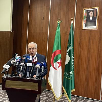 وزير الخارجية رمطان لعمامرة