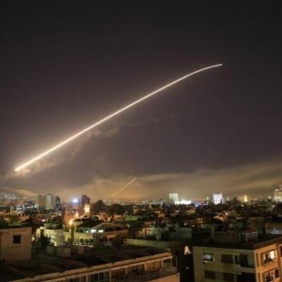 عدوان صهيوني صاروخي على جنوب دمشق 