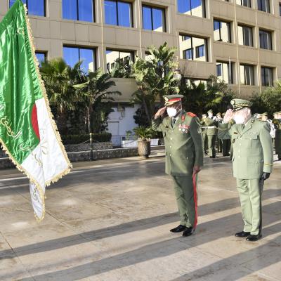 الفريق السعيد شنقريحة و نظيره الأنغولي