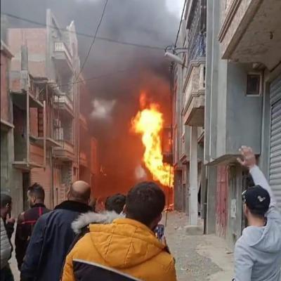 Incendie Sétif.02.02.2022