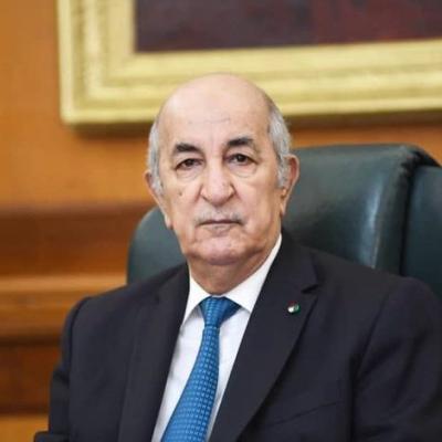 رئيس الجمهورية عبد المجيد تبون 