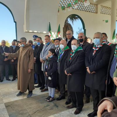 وزير المجاهدين العيد ربيقة في احتفالات اليوم الوطني للشهيد بتبسة