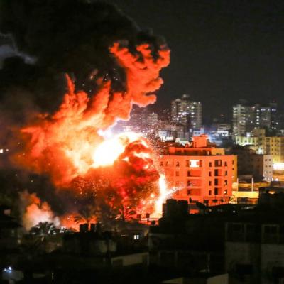 Ghaza-bombardement.21.04.2022