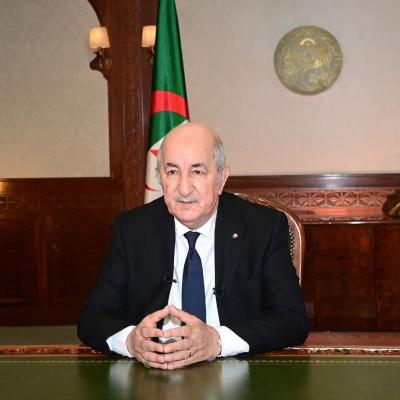 Abdelmadjid Tebboune, président de la République