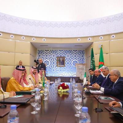 الدورة الثالثة للجنة التشاور السياسي الجزائرية-السعودية
