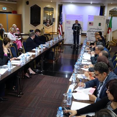 افتتاح أشغال الدورة السابعة للمجلس الحكومي الجزائري الأمريكي للتجارة والاستثمار TIFA 