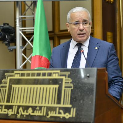 رئيس المجلس الشعبي الوطني السيد إبراهيم بوغالي