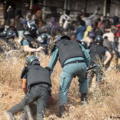 الشرطة المغربية تستخدم القوة المفرطة ضد المهاجرين الأفارقة
