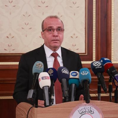 نائب رئيس المجلس الرئاسي الليبي عبد الله اللافي