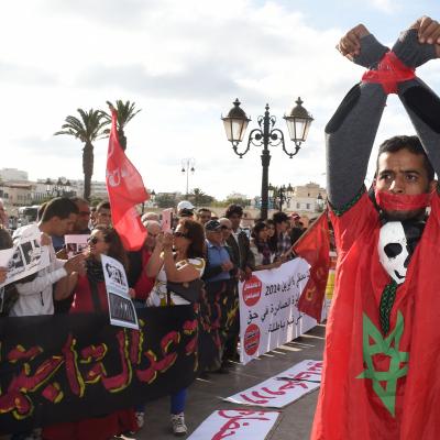 احتجاجات في المغرب تطالب برحيل حكومة أخنوش