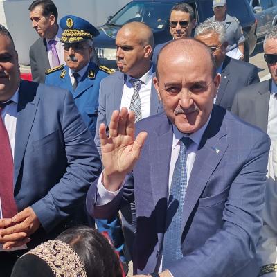 وزيرا الداخلية الجزائري والتونسي