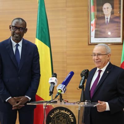 جانب من ندوة لعمامرة وديوب