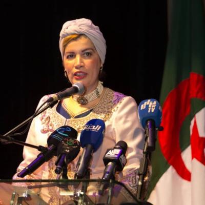 وزيرة الثقافة